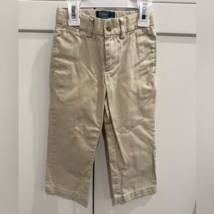 Ralph Lauren Kids Tan Chinos